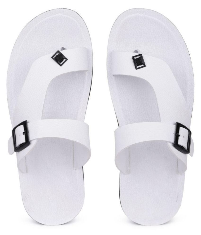     			SapSon White Daily Slippers