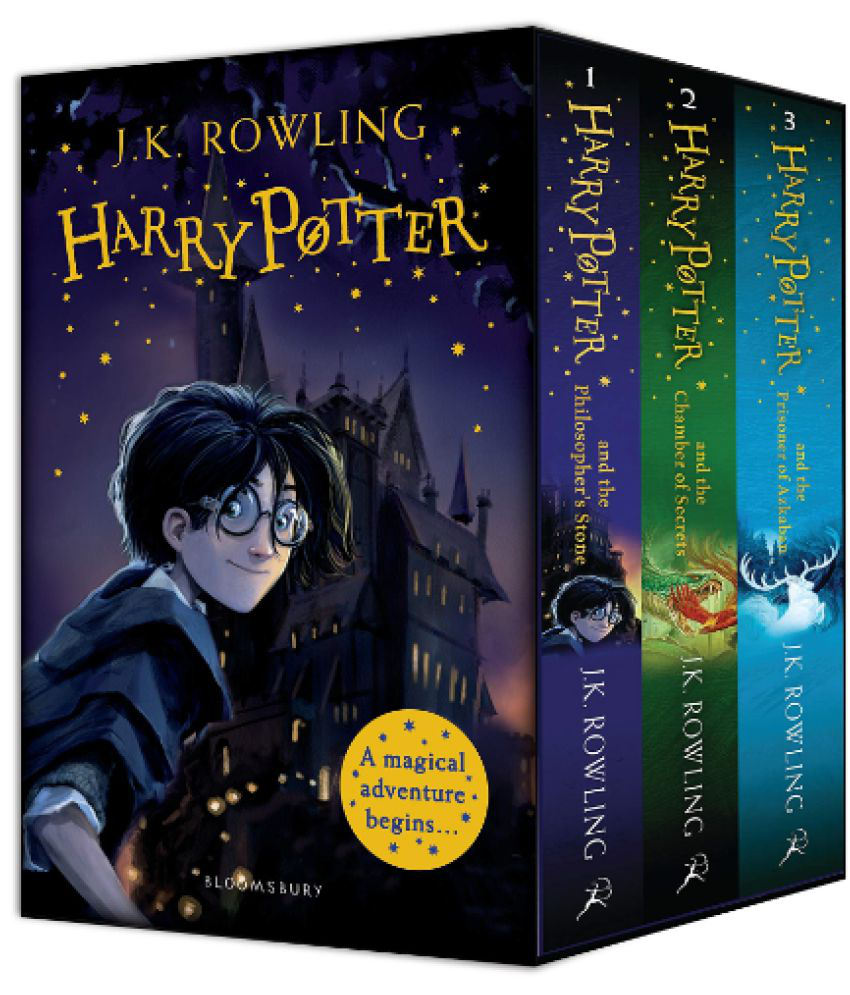     			Harry Potter 1-3 Box Set: A Magical Adventure Begins Paperback – 31 October 2019