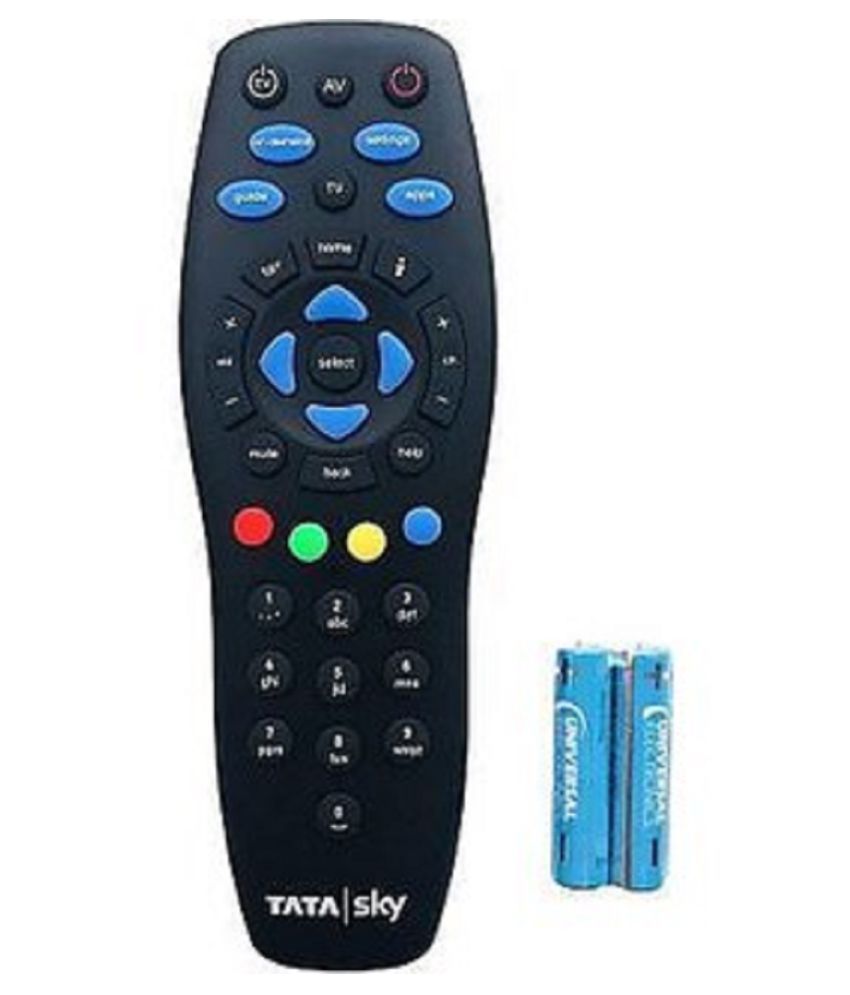 tata sky remote hd