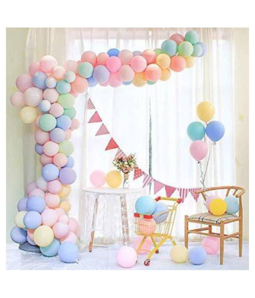 Party Solid 10 Inch Pastel Colored Balloons For Happy Birthday Baby Shower Decorations Buy Party Solid 10 Inch Pastel Colored Balloons For Happy Birthday Baby Shower Decorations Online At Low Price Snapdeal