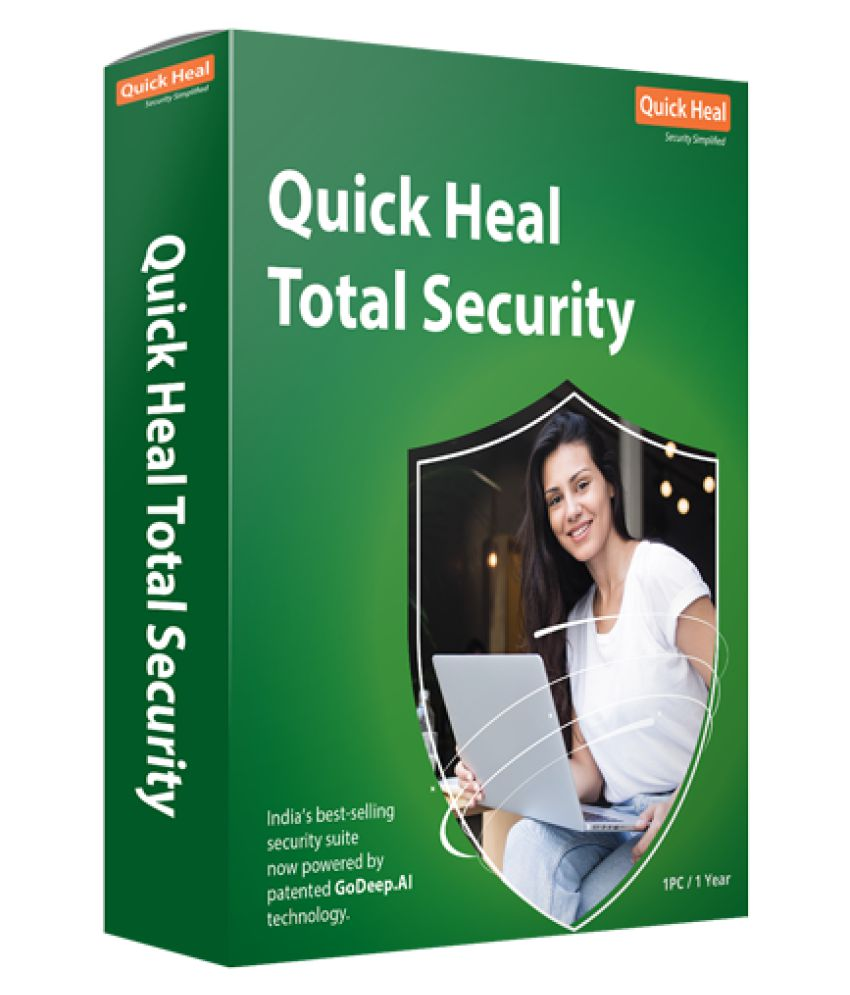 Quick Heal Total Security Latest Version ( 1 PC / 1 Year ) Activation