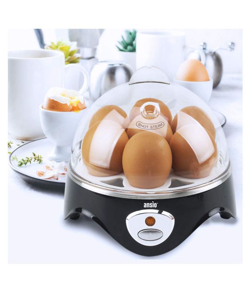 ANSIO Electric Egg Boiler, Poacher and Omelette Maker 7 Eggs Space, 2