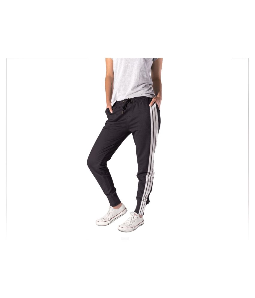 polyester track pants for women