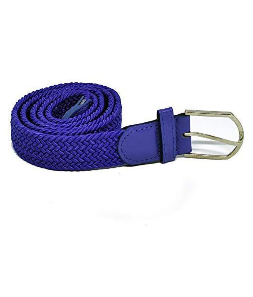     			Livisorb - Blue PU Men's Casual Belt ( Pack of 1 )