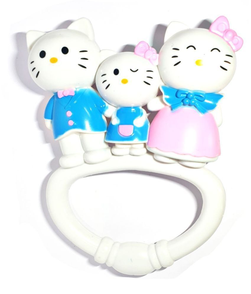 MJ Lovely Colourful Kitty Rattle For Babeis,Musical Rattle Toy Buy