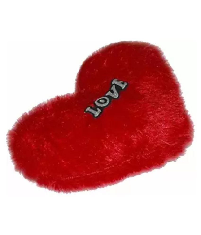 small heart plush