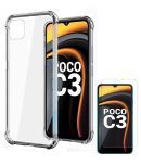 Xiaomi Redmi Poco C3 Plain Cases KOVADO - Transparent Premium Transparent Case