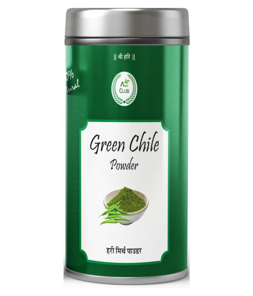AGRICLUB Green Chilli Powder 200 gm