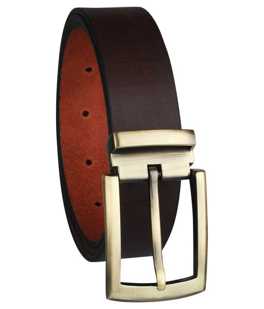     			Davidson Black Leather Casual Belt