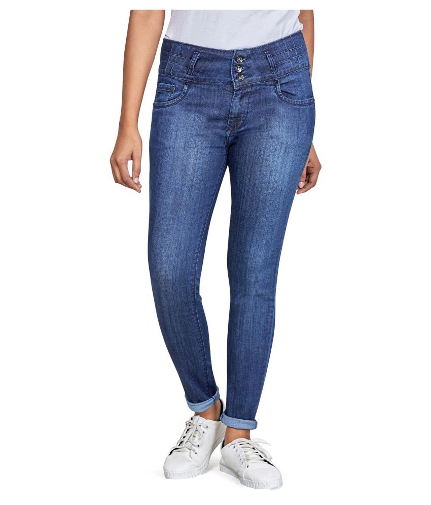     			Rea-lize Poly Cotton Jeans - Blue