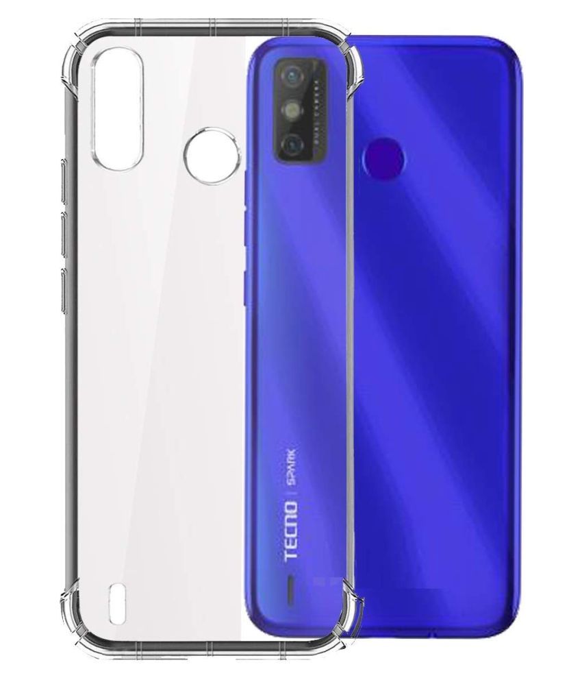     			Tecno Spark Go 2020 Plain Cases KOVADO - Transparent Premium Transparent Case