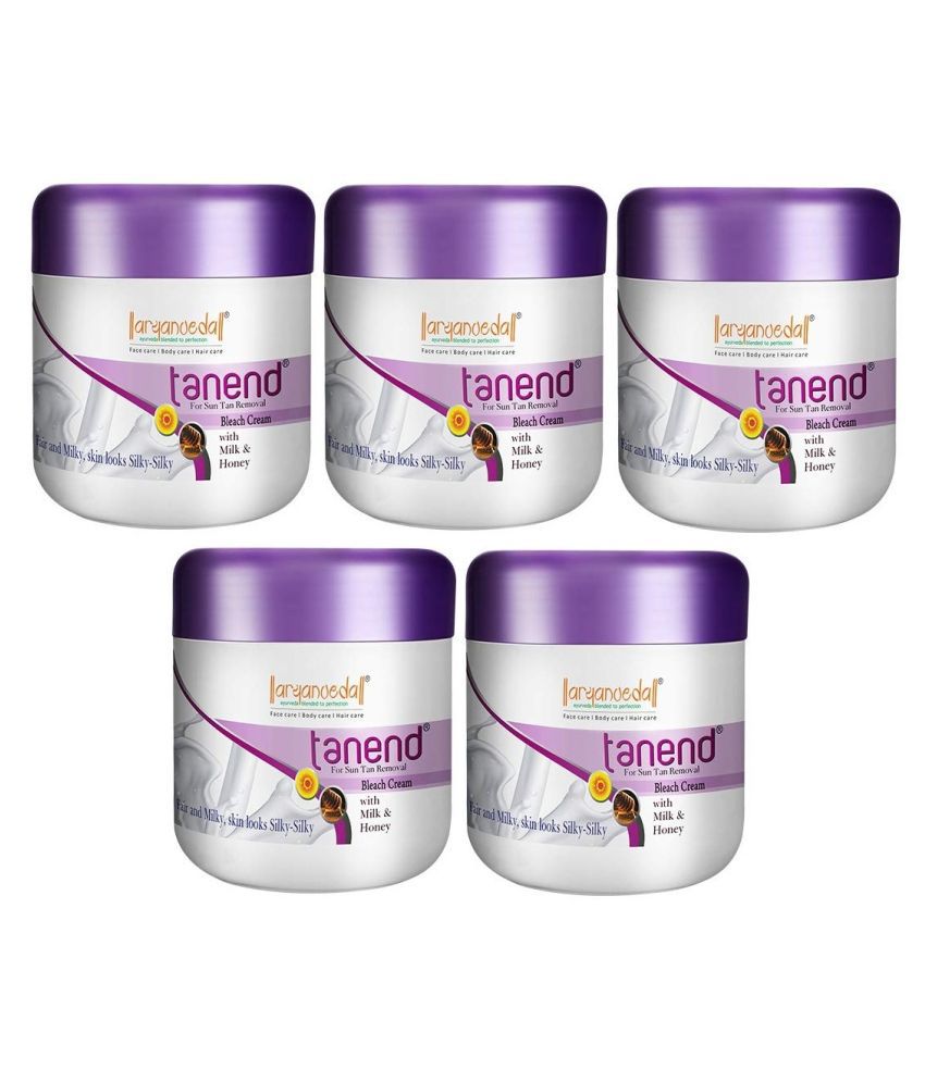 Aryanveda  Tanend Bleach  (Pack of 5)  Day Cream  40 gm