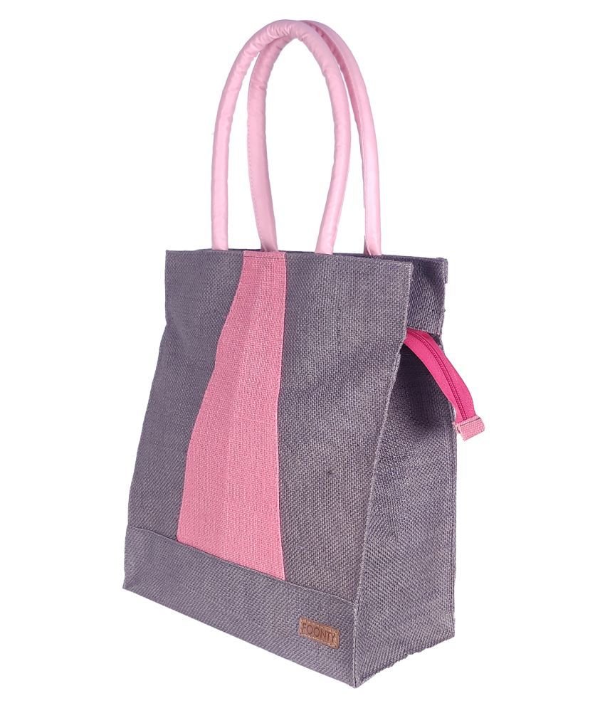 Foonty Gray Lunch Bags - 1 Pc
