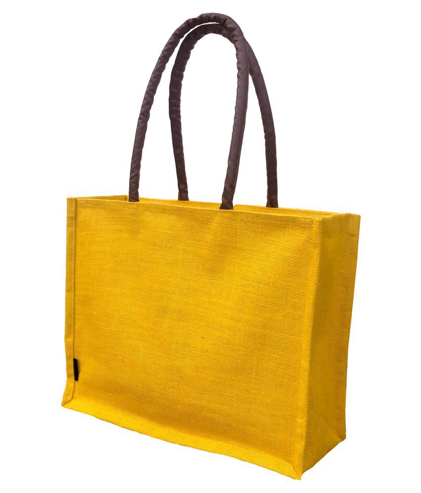 Foonty Yellow Lunch Bags - 1 Pc