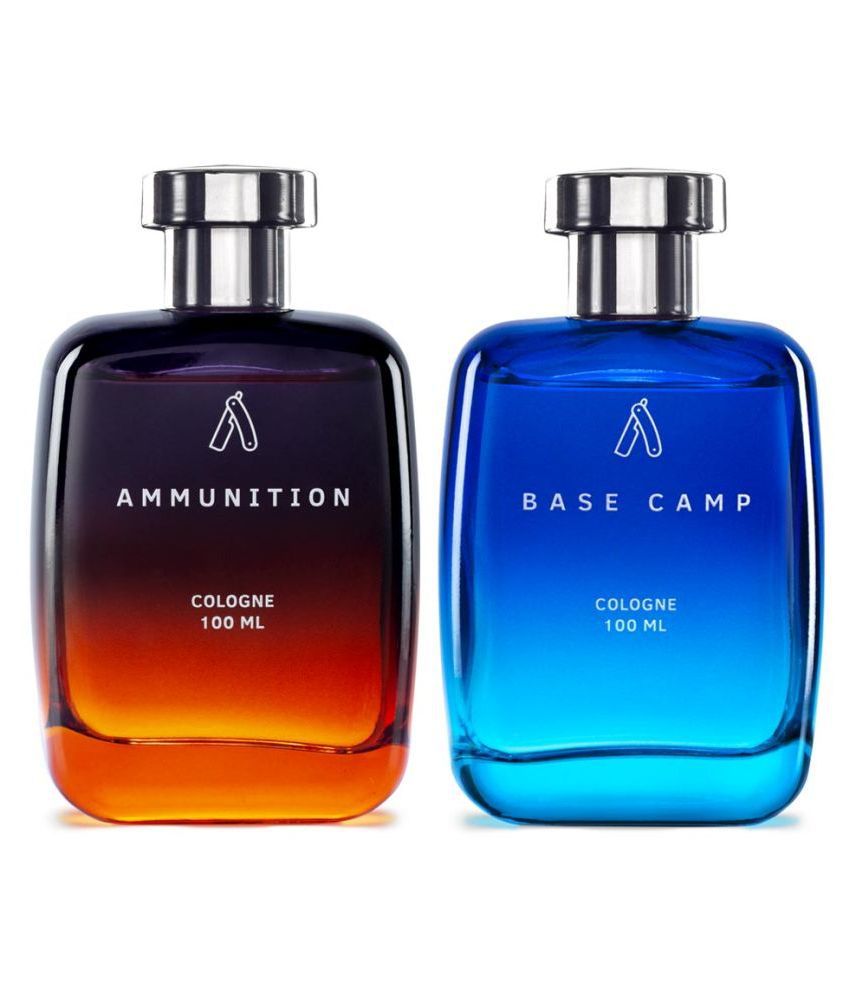     			Ustraa Cologne - Ammunition -100 ml & Base Camp -100 ml - Perfume for Men
