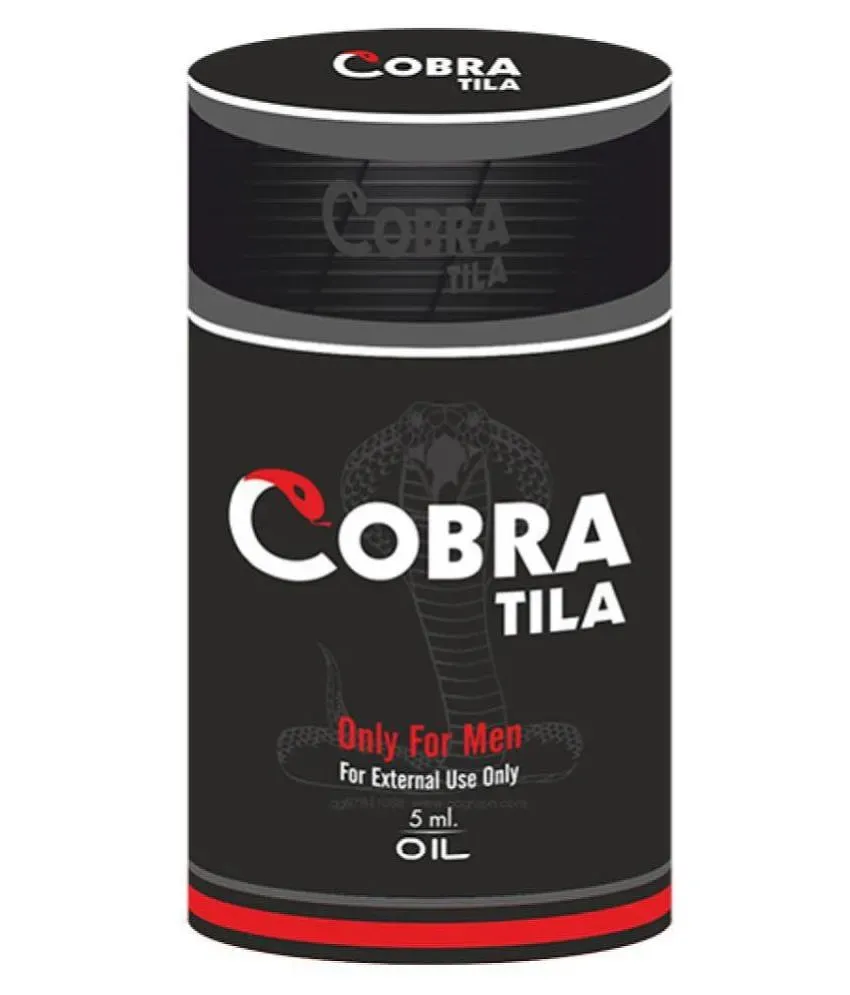 Cobra Tila Oil 5 ml for Men Penis Enlargement Buy Cobra Tila Oil