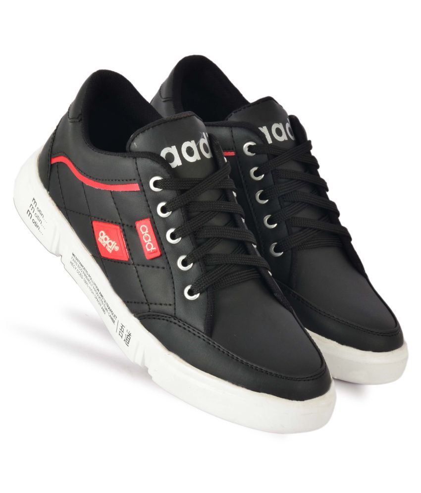 aadi sneakers black casual shoes