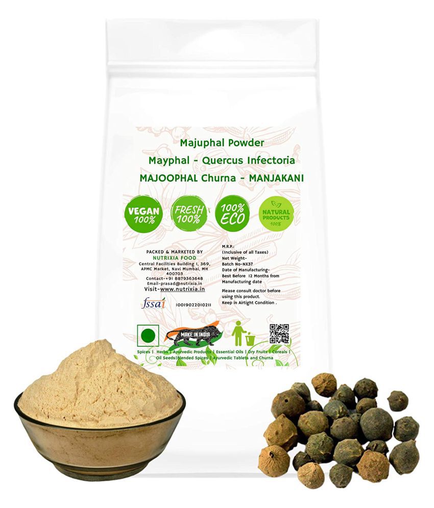     			Nutrixia Food Majuphal Powder Mayphal - MANJAKANI Powder 500 gm Pack Of 1