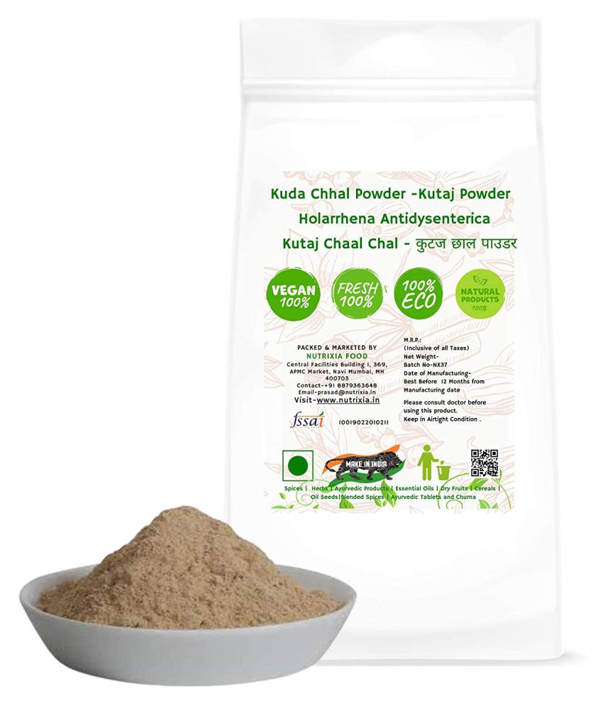     			Nutrixia Food \nKuda Chhal Powder -Kutaj Powder  Powder 100 gm Pack Of 1