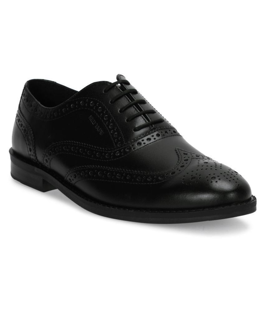 Red Tape Oxfords Genuine Leather Black Formal Shoes Price in India- Buy ...