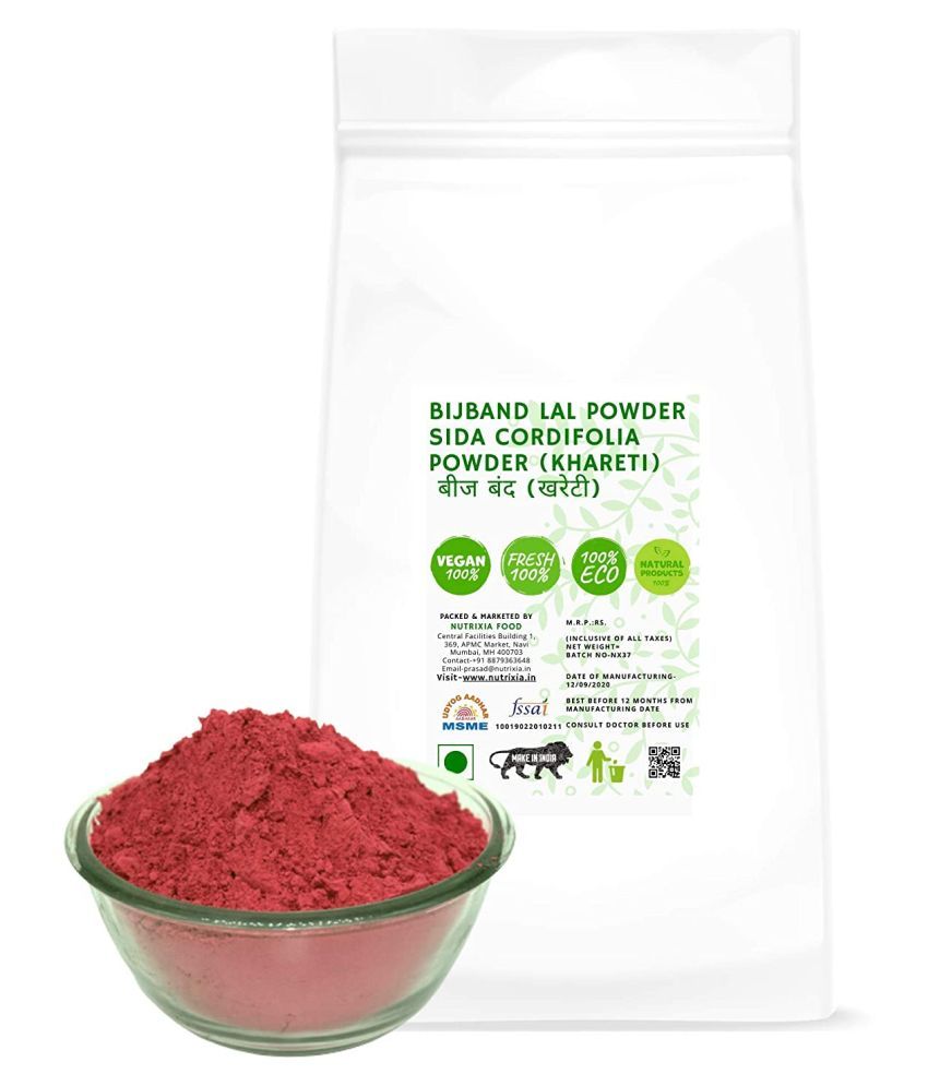     			Nutrixia Food Bijband Lal Powder - Sida Cordifolia Powder 50 Gm Pack of 1