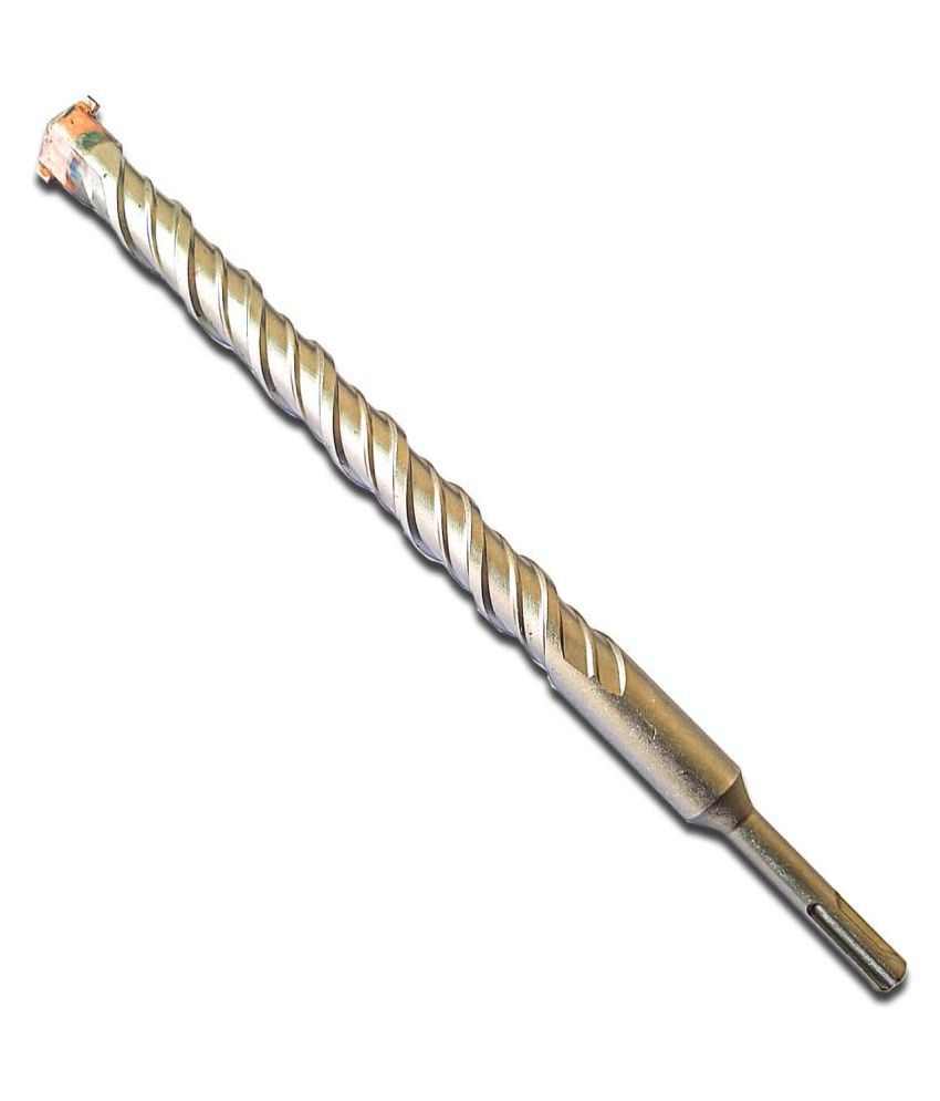     			S4 Steel (25 x 310mm) Cross Tip Plus Hammer Drill Bit (Silver)