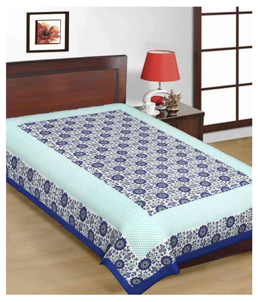     			Uniqchoice Cotton Single Bedsheet ( 225 cm x 150 cm )