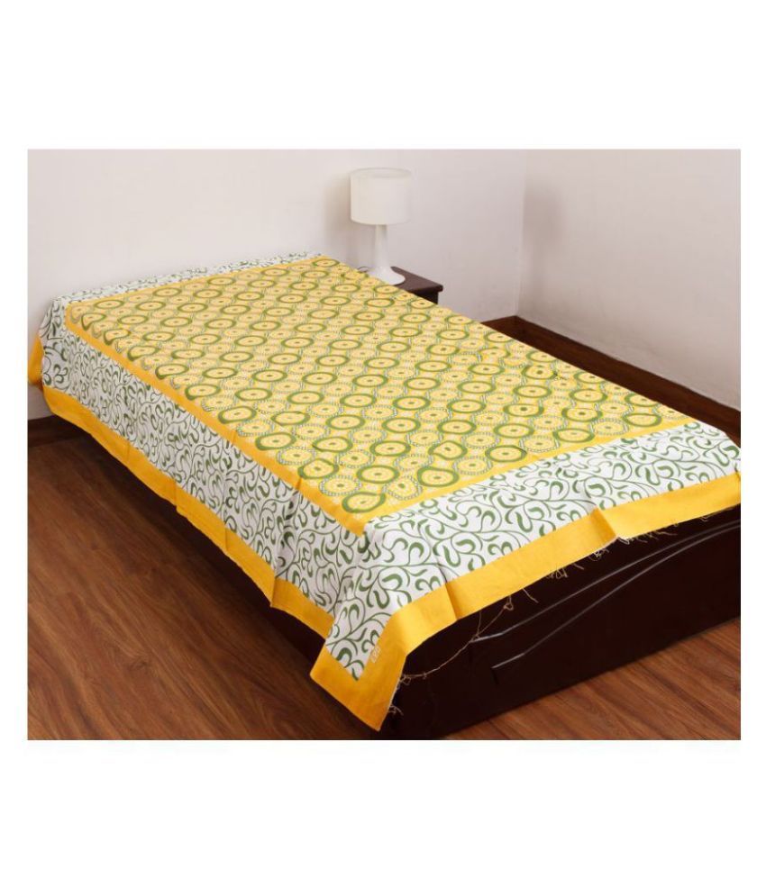     			Uniqchoice Cotton Single Bedsheet ( 225 cm x 153 cm )