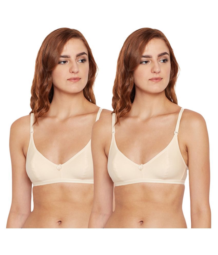     			Bodycare Poly Cotton Everyday Bra - Beige