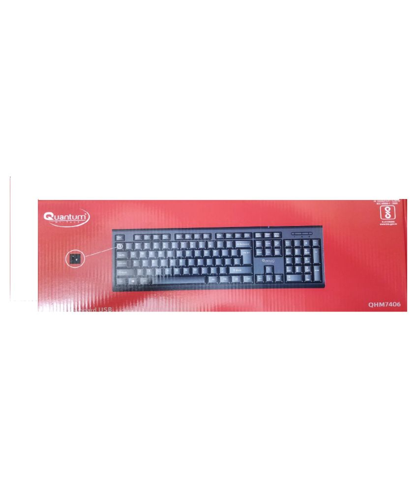 qhm 7406 wired keyboard