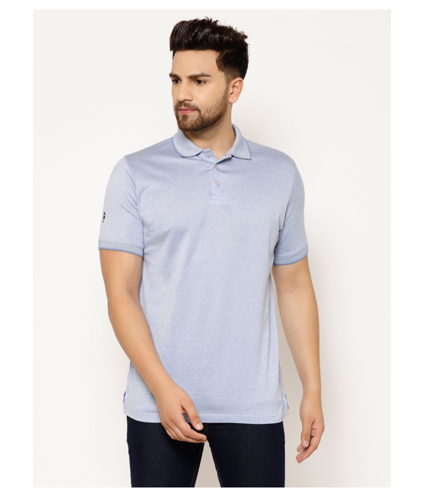 EPPE Light Blue Cotton Polo T-Shirt Single Pack