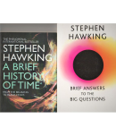 A BRIEF HISTORY OF TIME  BY STEPHEN HAWKING FROM BIG BAN TO BLACK HOLES. AND BRIEF ANSWER TO THE BIG QUESTIONS BY STEPHIN HAWAKING. THE FINAL BOOK FROM STEPHIN HAWAKING. TWO BOOKS SET.