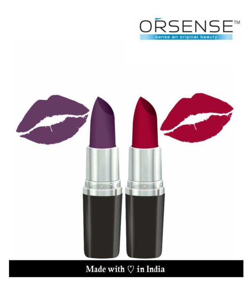     			orsense Lipstick Magenta Pack of 2 121 g