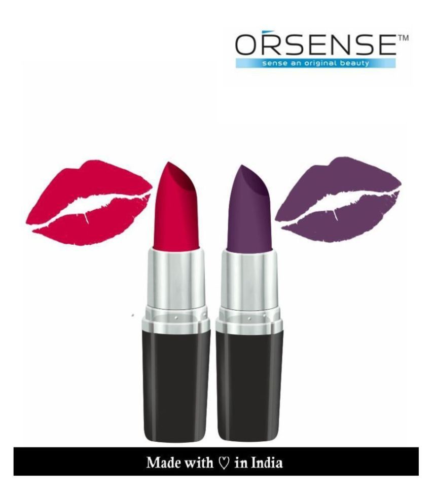     			orsense Lipstick Plum Pack of 2 121 g