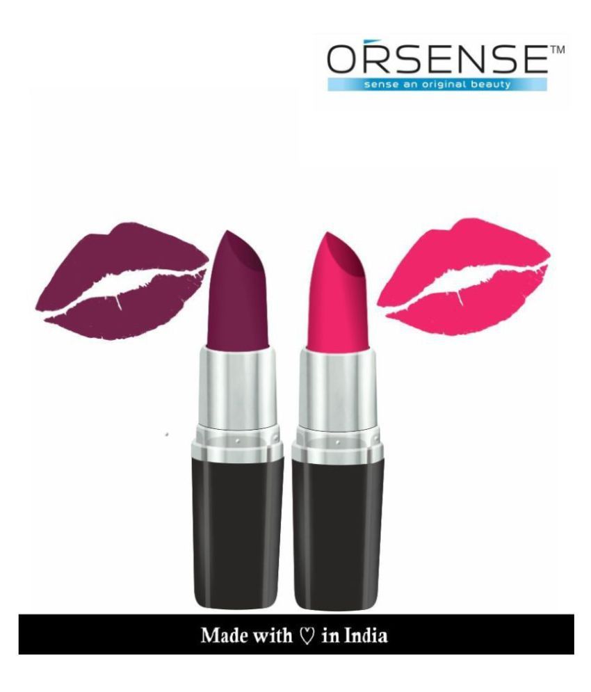     			orsense Lipstick Purple Pack of 2 121 g