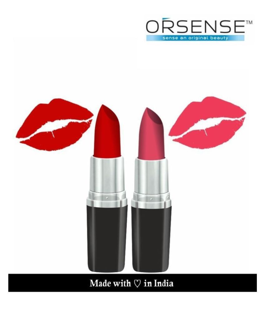     			orsense Lipstick Red Pack of 2 121 g