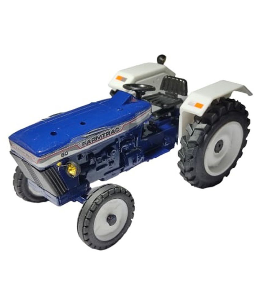 Blue color farmtrac tractor model toy for girls and boys Buy Blue