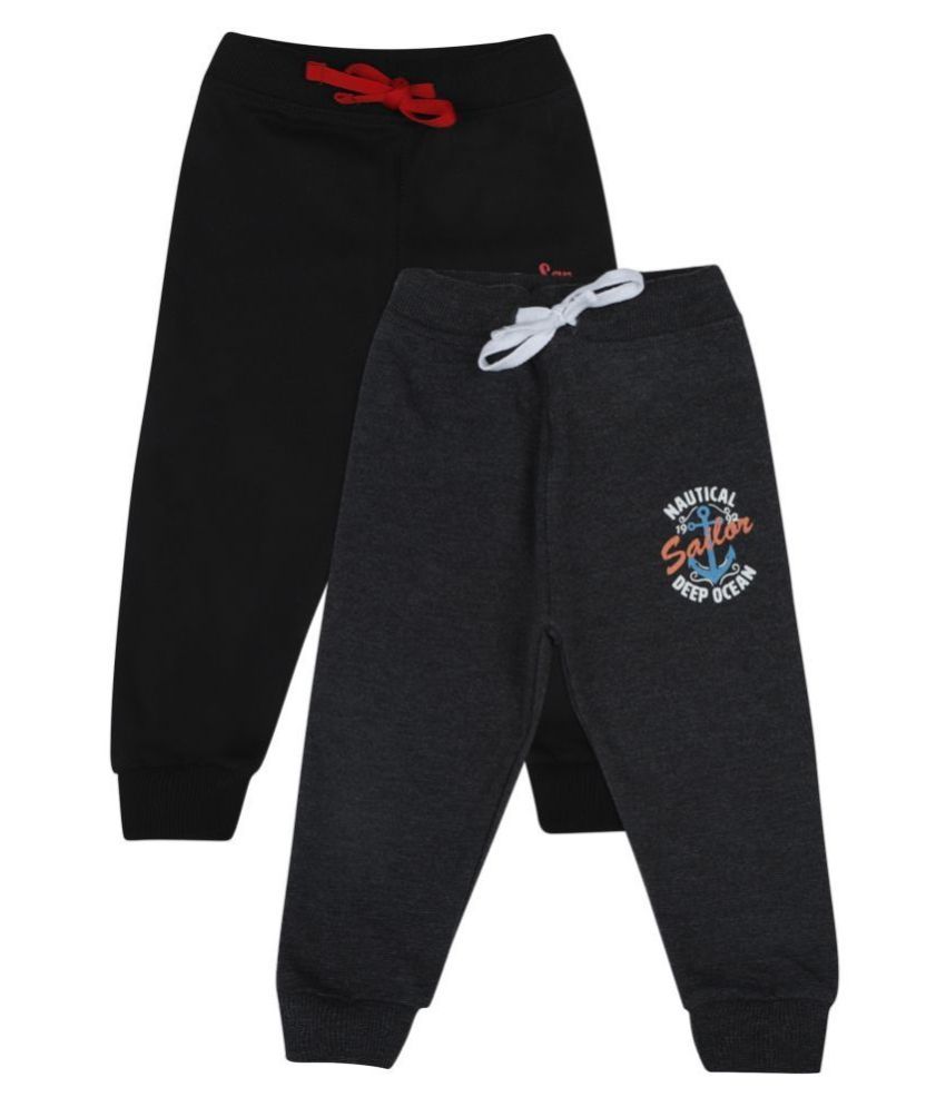     			Bodycare Kids Infant Boys Antiviral  Navy & Black Track Pants  Pack of 2