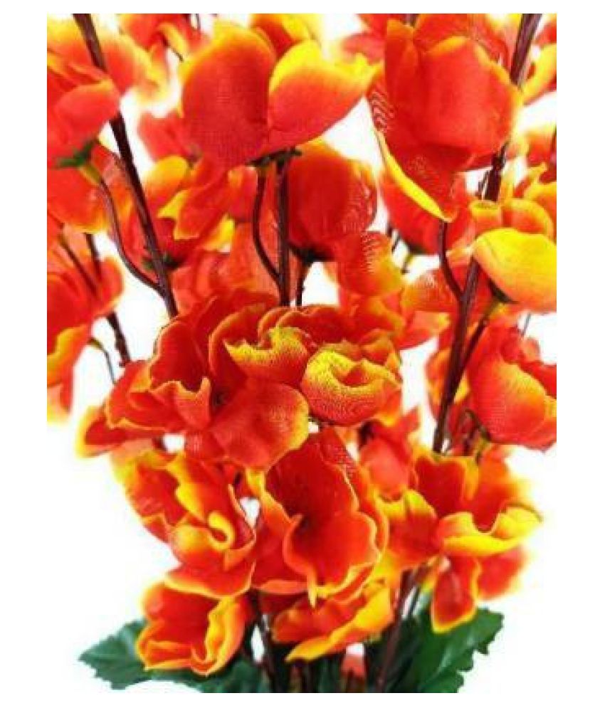 FNS Décor Presents Orange Cherry Blossom Artificial Flower Assorted
