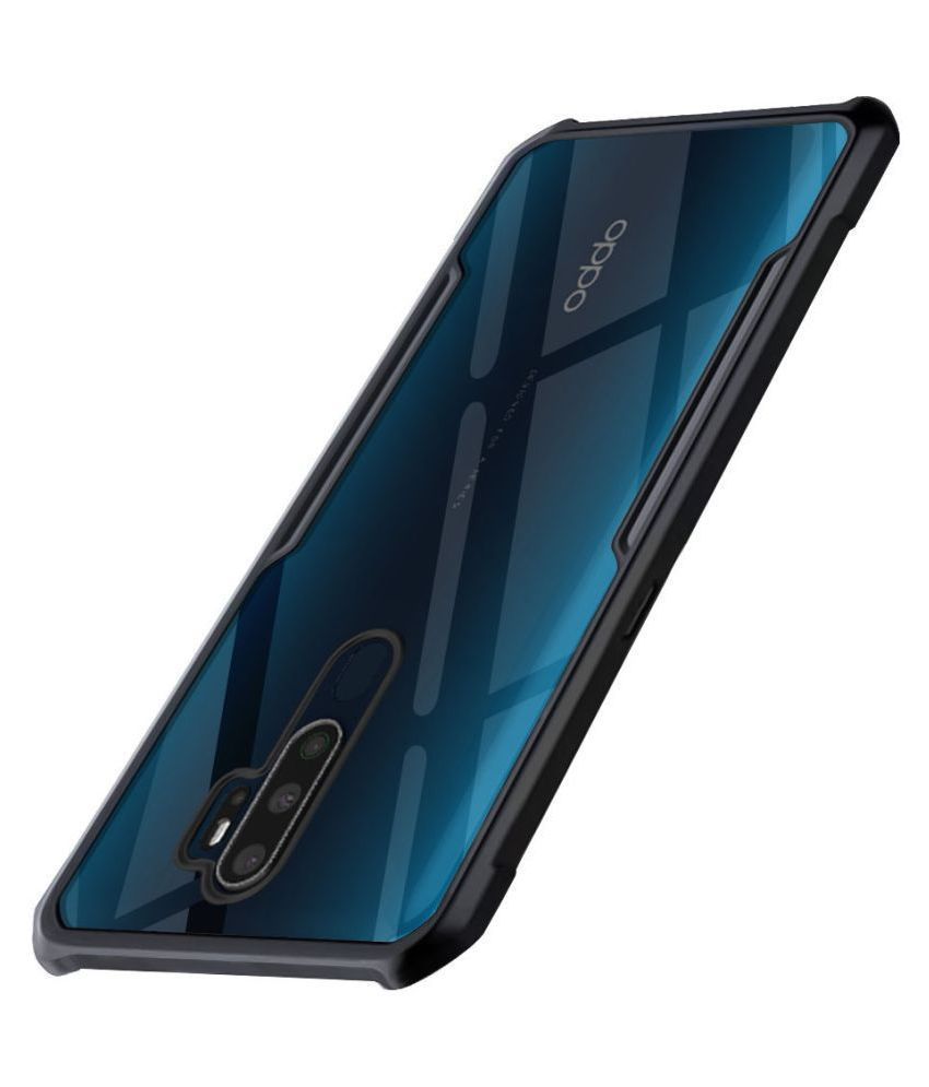     			Oppo a9 2020 Shock Proof Case KOVADO - Black AirEdge Protection