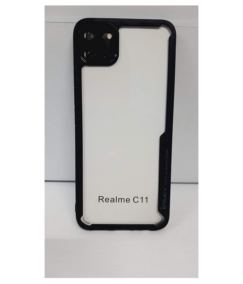     			Realme C11 Shock Proof Case Kosher Traders - Black AirEdge Protection