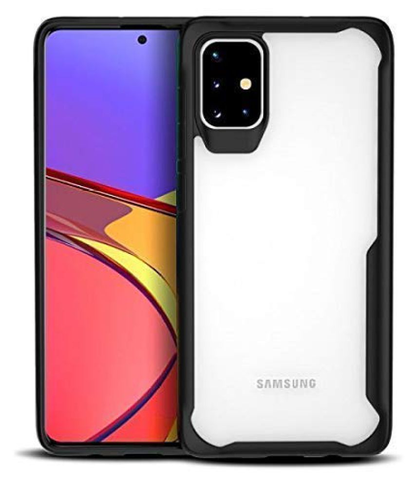     			Samsung Galaxy A71 Shock Proof Case Kosher Traders - Black AirEdge Protection