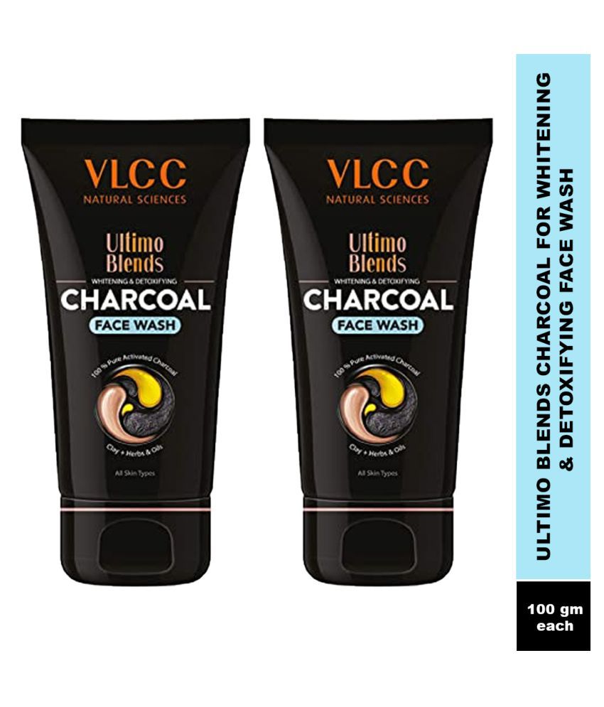     			VLCC Ultimo Blends Charcoal Face Wash 100 ml & Charcoal Peel Off Mask 100 g (Pack of 2)
