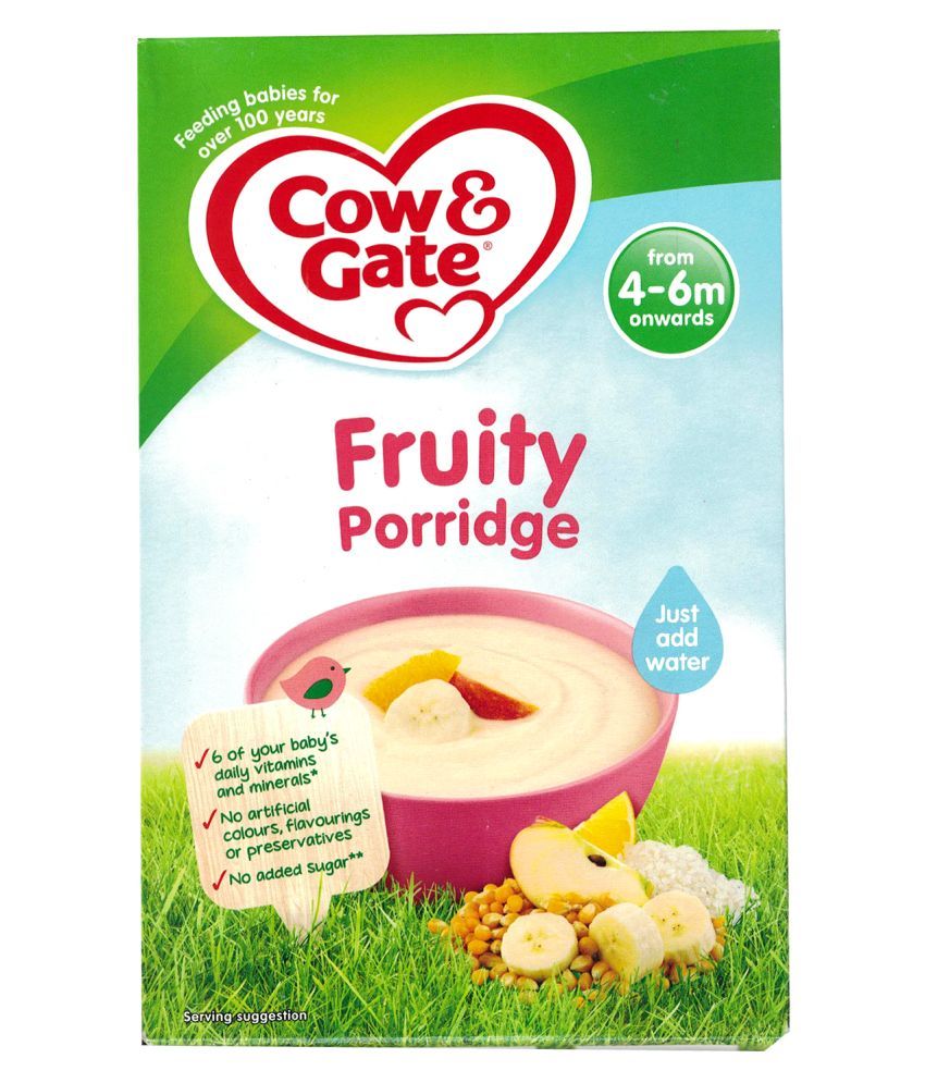 cow and gate Fruity Infant Cereal for 6 Months + ( 125 gm ) Buy cow