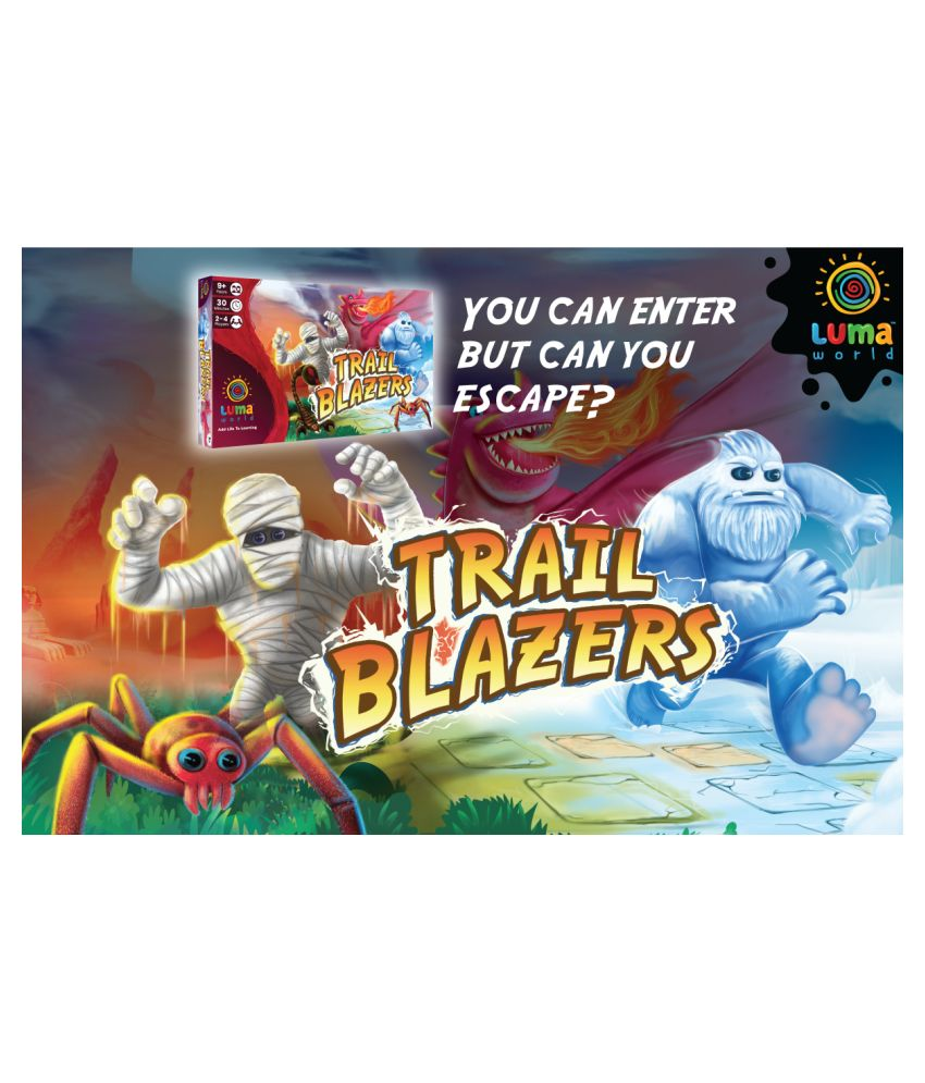 Luma World Educational Board Game for Ages 9 and up Trail Blazers