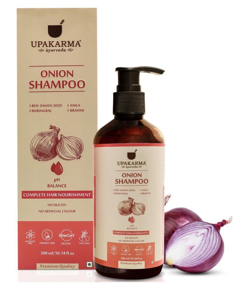upakarma ayurveda Onion Shampoo ProVitamin B5 Shampoo 300 mL Buy