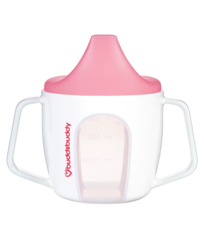 Buddsbuddy Pink Polycarbonate Spout Sippers