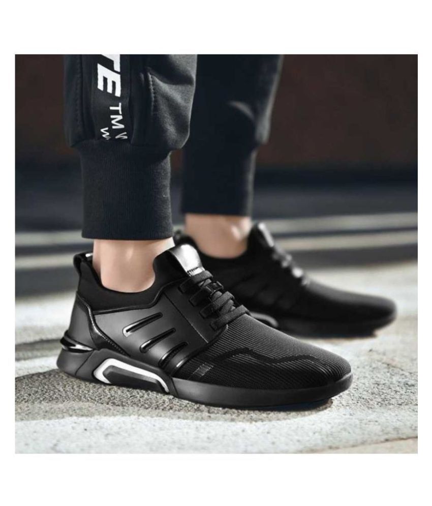 FANTUM Lifestyle Black Casual Shoes - Buy FANTUM Lifestyle Black Casual ...