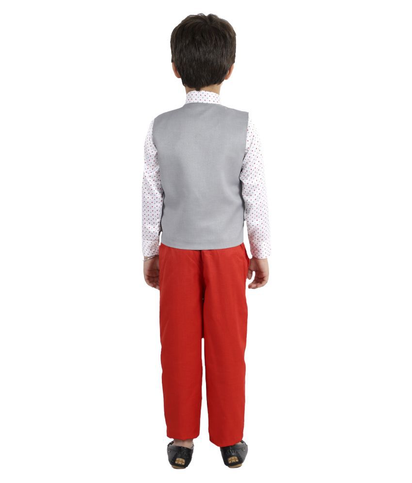     			Fourfolds Boy's 3-Piece Suit (FC059)