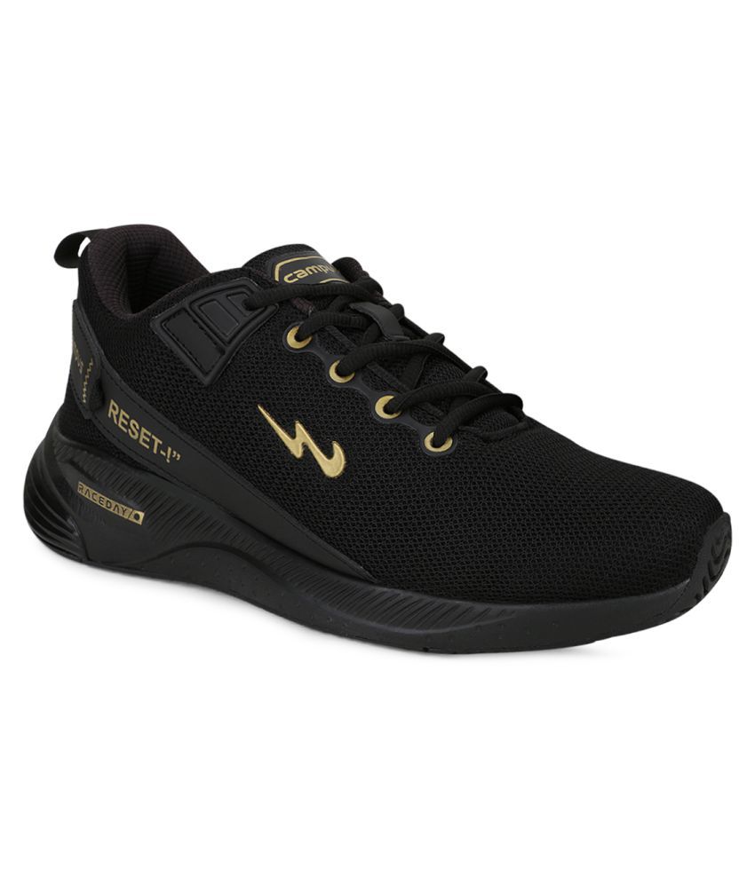     			Campus Refresh Pro Black Running Shoes